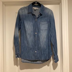 Faded jean shirt